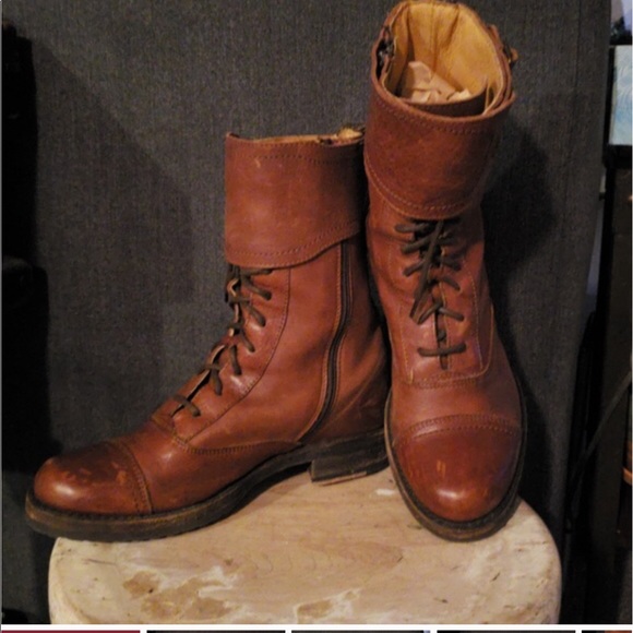 frye julie shield combat boot